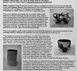 Gustavo Pérez: Lines