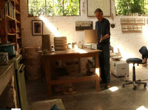 Artistas trabajando: Gustavo Pérez